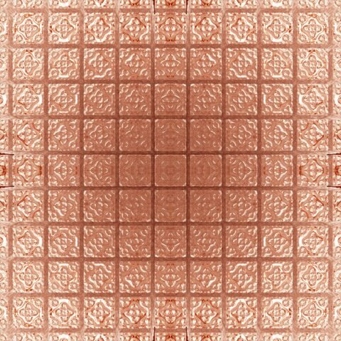 Real tile and architectural photography used as editorial inspiration. Not a photograph or approved color sample of Classic Square in Terracotta.